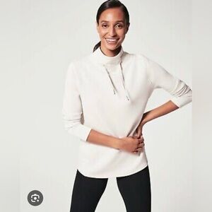 SPANX AirEssentials Got-Ya-Covered Pullover-Cloudy Grey